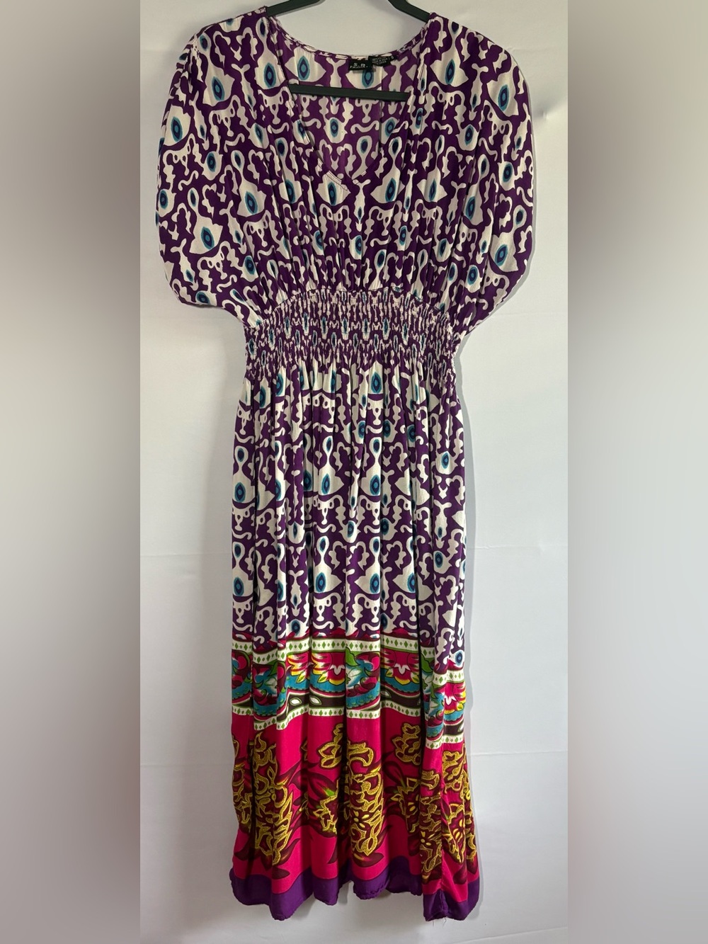 Vibrant Beachy Maxi Dress